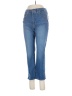 Good American Hearts Blue Jeans Size 12 Petite - photo 1