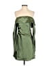 Lulus 100% Polyester Green Cocktail Dress Size L - photo 1