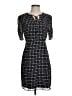 Maison Jules 100% Polyester Tweed Black Casual Dress Size 0 - photo 1