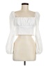 Princess Polly 100% Polyester White 3/4 Sleeve Blouse Size 6 - photo 1