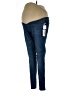 Jessica Simpson Solid Blue Jeggings Size Lg Maternity - photo 1