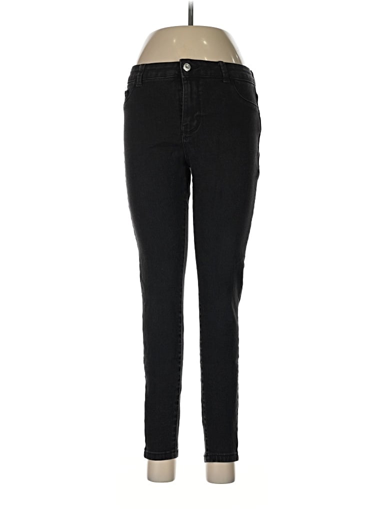 Pre-owned Denim Co Jeggings In Black