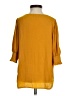 Maison d' Amelie 100% Polyester Yellow 3/4 Sleeve Blouse Size XS - photo 2