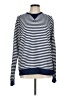 Lands' End Stripes Blue Pullover Sweater Size M - photo 1