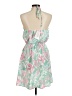 First Love 100% Polyester Tropical Green Casual Dress Size M - photo 2