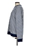 Lands' End Stripes Blue Pullover Sweater Size M - photo 5