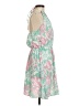 First Love 100% Polyester Tropical Green Casual Dress Size M - photo 4
