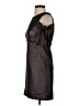 Milly Metallic Black Pink Cocktail Dress Size 0 - photo 5