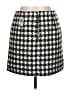 VICI 100% Polyester Houndstooth Gray Black Casual Skirt Size L - photo 2