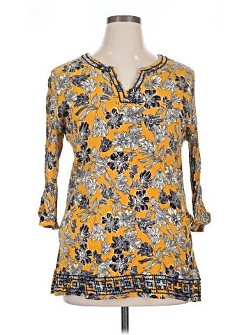 Magnolia Grace 3/4 Sleeve Blouse (view 1)