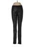 Bisou Bisou 100% Polyester Animal Print Black Leggings Size M - photo 1