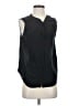 Joie 100% Silk Black Sleeveless Silk Top Size S - photo 1