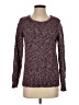 L.L.Bean 100% Cotton Tweed Burgundy Pullover Sweater Size S - photo 1