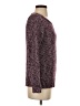 L.L.Bean 100% Cotton Tweed Burgundy Pullover Sweater Size S - photo 4