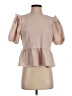 Express Pink Short Sleeve Blouse Size S - photo 1