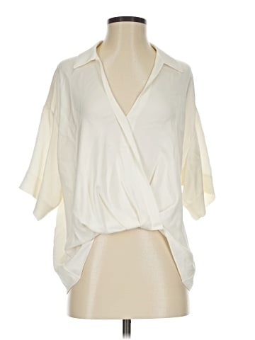 Theory 3/4 Sleeve Blouse (view 1)