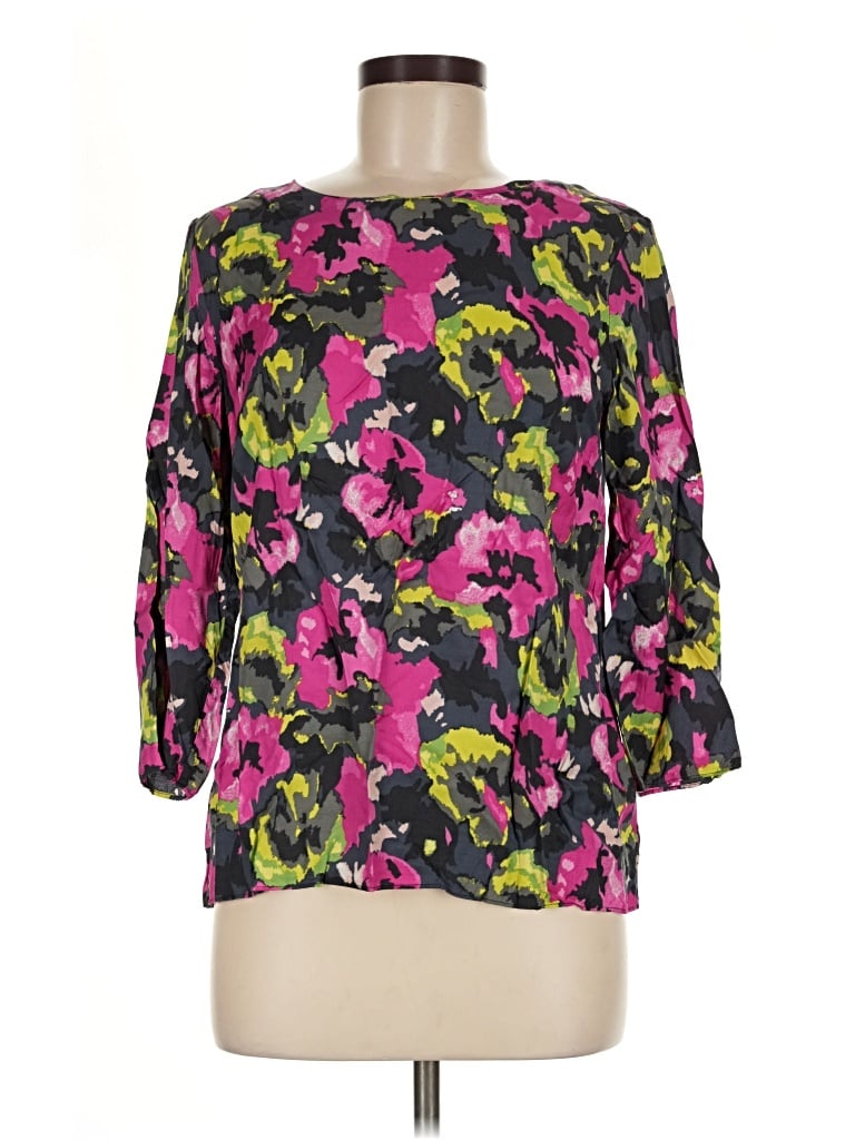 Pre-owned Boden 3/4 Sleeve T-shirt In Pink