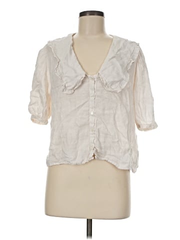Velvet by Graham & Spencer 3/4 Sleeve Button-Down Shirt (view 1)