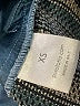 Purotatto Chevron-herringbone Blue Shorts Size XS - photo 4