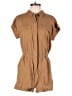 Universal Thread Solid Tan Romper Size 6 - photo 1