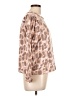 Como Blu Animal Print Tan Pullover Sweater Size L - photo 4