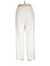 misook 100% Acrylic Solid Ivory Casual Pants Size XL - photo 2