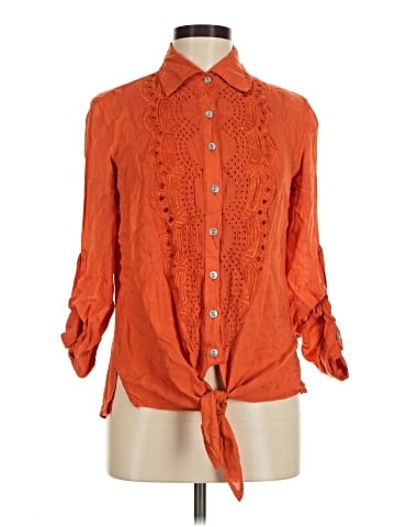 Lola 3/4 Sleeve Blouse (view 1)
