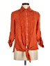 Lola Orange 3/4 Sleeve Blouse Size M - photo 1