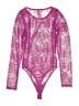 By Anthropologie Pink Bodysuit Size S - photo 2