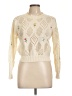 Shein Floral Ivory Pullover Sweater Size L - photo 1