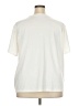 Blush 100% Polyester Ivory Short Sleeve T-Shirt Size 3X - photo 2