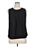 Pale Sky 100% Polyester Black Sleeveless Blouse Size XL - photo 1