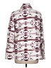 Marika 100% Polyester Print Purple Jacket Size L - photo 2