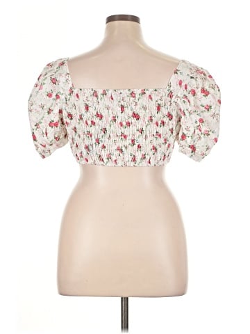 Lulus Short Sleeve Blouse (view 2)