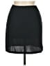 Cabernet 100% Polyester Solid Black Casual Skirt Size M - photo 2