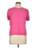 Lands' End Pink Short Sleeve Top Size L - photo 1
