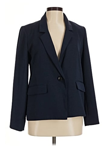 Madewell The Dorset Crop Blazer in Easygoing Crepe (view 1)