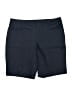 Time and Tru Chevron-herringbone Blue Shorts Size 16 - photo 1