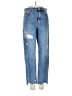 Vervet 100% Cotton Hearts Blue Jeans Size 26 waist - photo 1