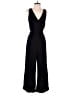 A New Day 100% Polyester Solid Black Jumpsuit Size S - photo 1