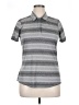 Adidas 100% Polyester Gray Short Sleeve Top Size XL - photo 1