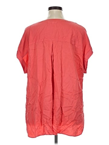 Rose + Olive Short Sleeve Blouse (view 2)