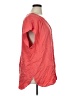 Rose + Olive 100% Rayon Red Short Sleeve Blouse Size 1X - photo 4