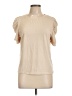 Unbranded Tan Short Sleeve Top Size L - photo 1
