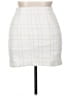 Shein 100% Polyester Tweed White Casual Skirt Size XL - photo 2