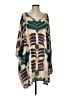 iris Print Purple Casual Dress Size S - photo 1