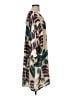 iris Print Purple Casual Dress Size S - photo 4