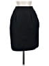 Unbranded 100% Wool Solid Black Wool Skirt Size 2 (petite) - photo 1