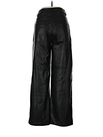 Topshop Faux Leather Pants (view 2)