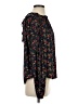 Gap Floral Black Long Sleeve Blouse Size XS - photo 4